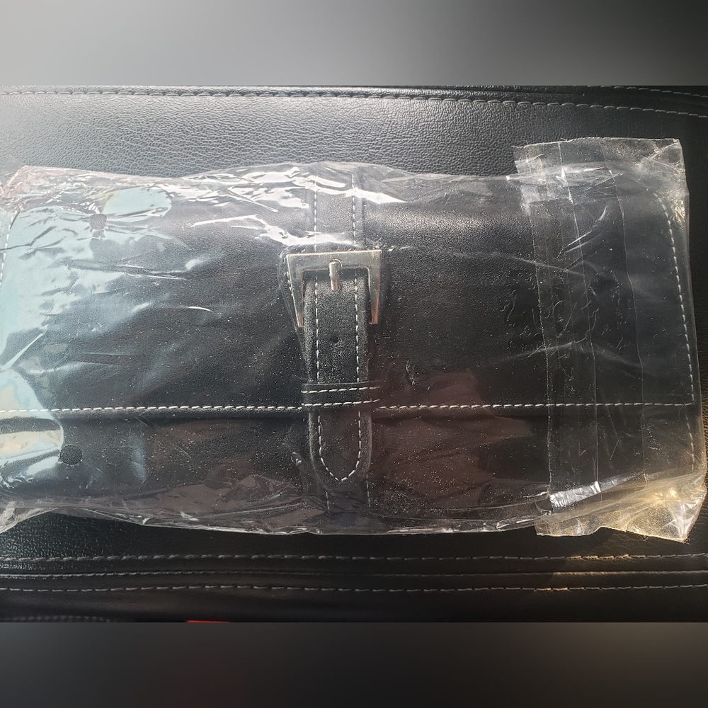 Trollbeads Black Leather Travel pouch